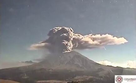 Popocatépetl presenta la actividad más grande registrada desde 2013