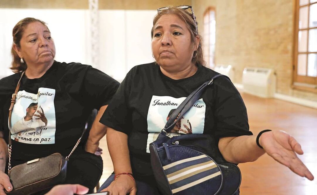 Elizabeth Sánchez (der.) asegura que los militares se ensañaron con los jóvenes y exigió que un acto así no se repita. Foto: Diego Simón Sánchez/ EL UNIVERSAL