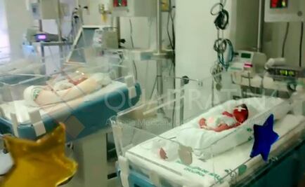 Trasladan a 2 cuatrillizos al Hospital de la Niñez de Oaxaca