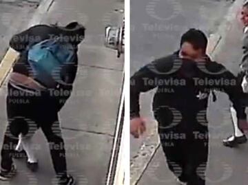 Cámaras de vigilancia captan a sujeto manoseando a niña en Puebla