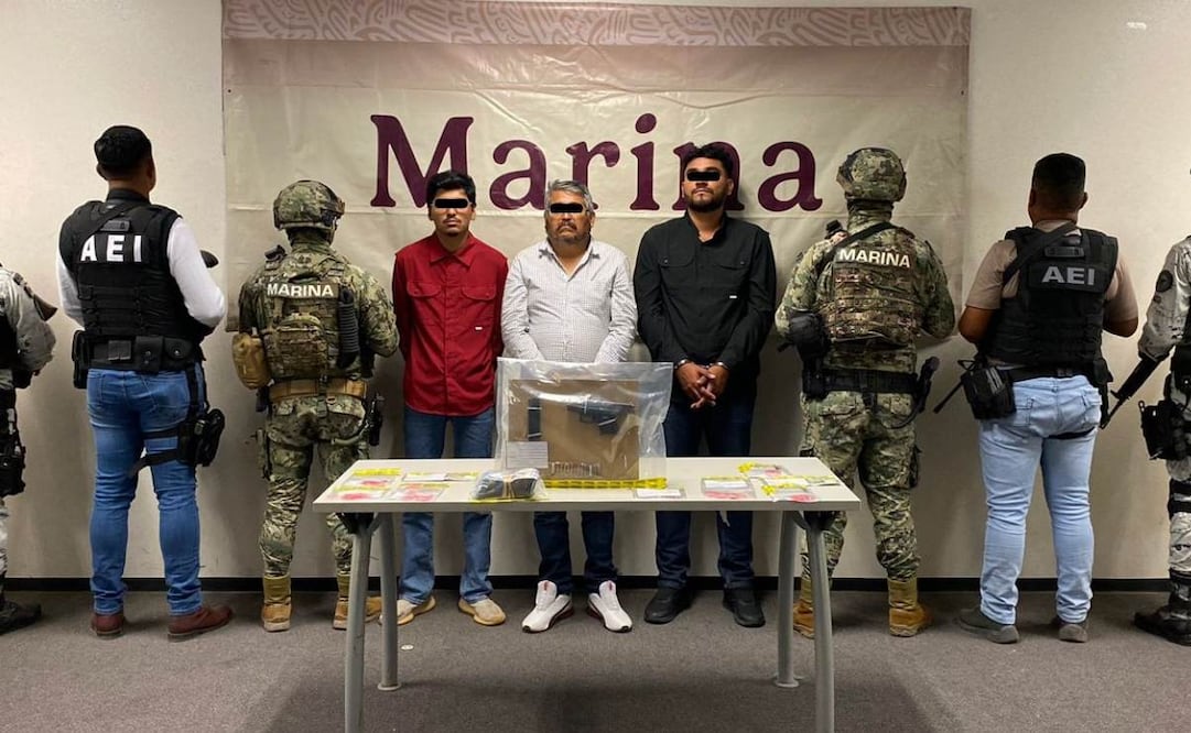Detienen en Matías Romero a líder de célula delictiva dedicada al robo de combustible con vínculos con el CJNG.
Foto: Especial.