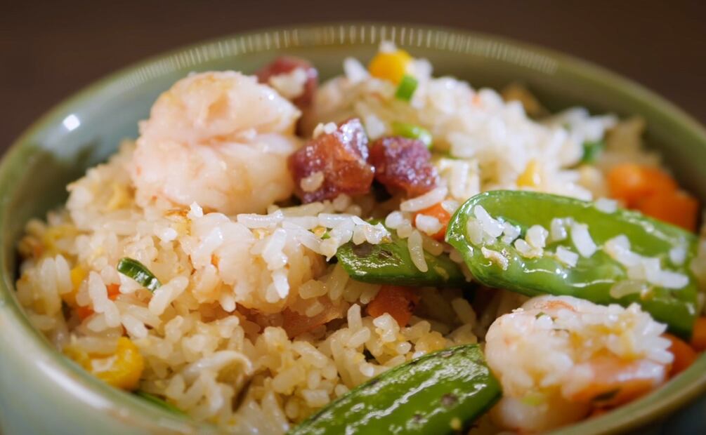 Arroz frito del chef Luis Chiu. Foto: Cortesía.