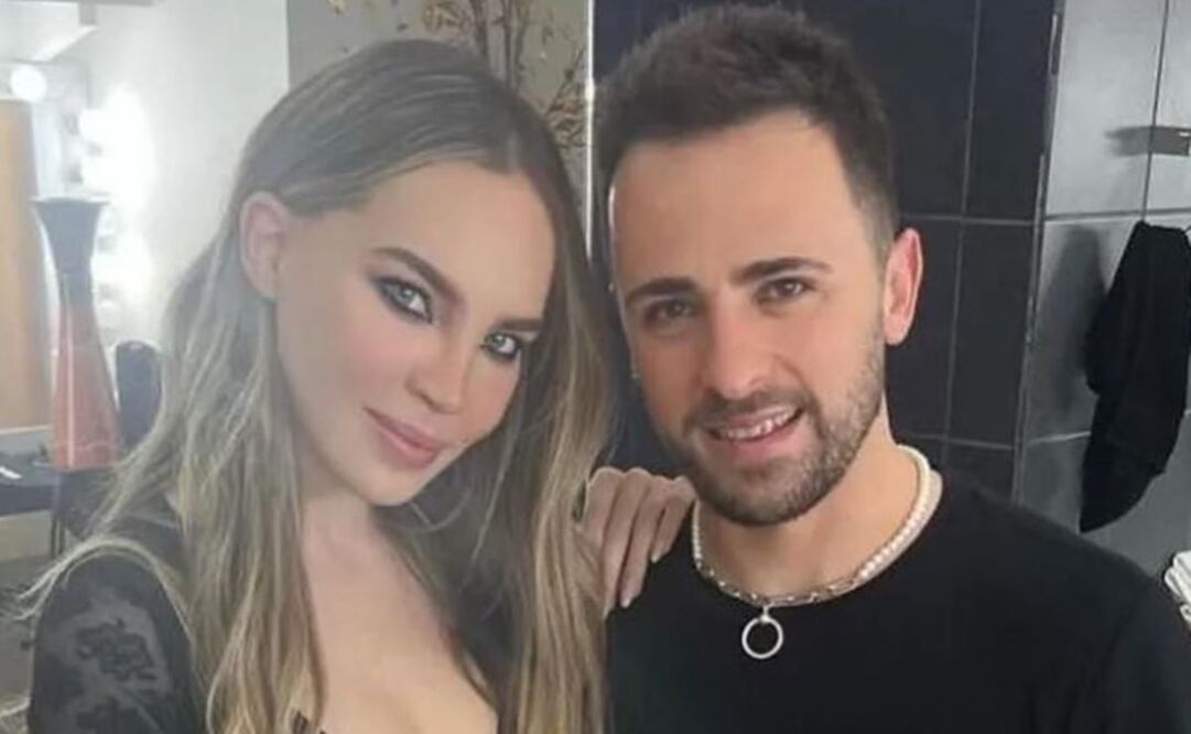 Belinda y Martín Ricca se reencontraron en Guadalajara. Foto: Instagram.