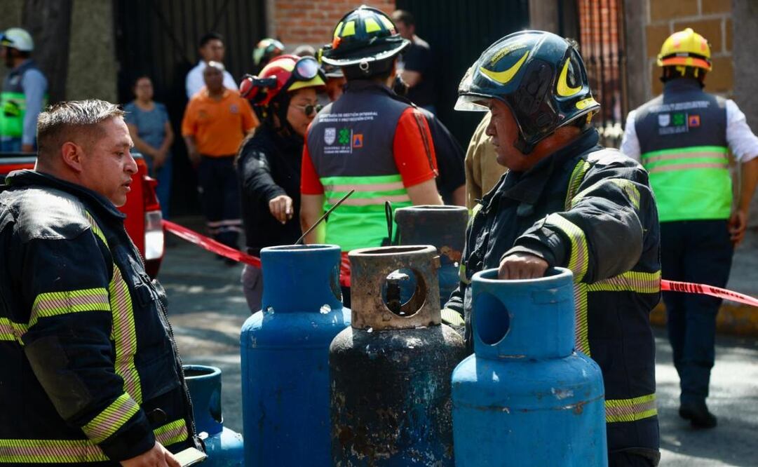 Muere una menor y reportan 2 heridos por explosión en la alcaldía Álvaro Obregón Foto: Valente Rosas / EL UNIVERSAL