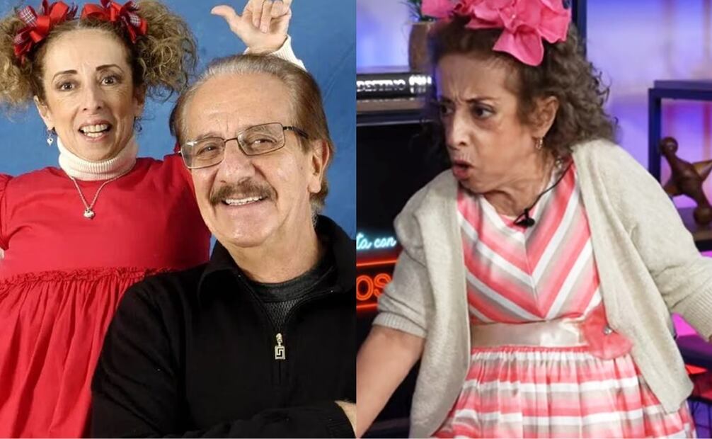 María Elena Saldaña habla del deceso de Benito Castro, con el que trabajo en uno de sus proyectos más exitosos. 
Fotos: EL UNIVERSAL, archivo y YouTube