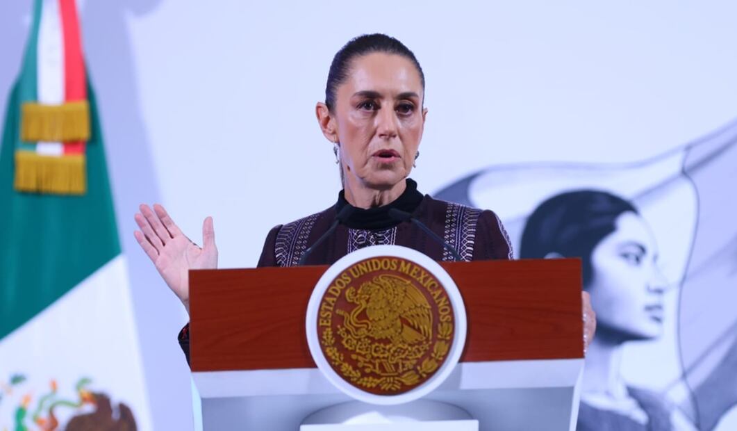 La presidenta Claudia Sheinbaum sostuvo que mantienen el diálogo con el gobierno de Estados Unidos sobre migración y tráfico de drogas como fentanilo, por lo que afirmó que "no hay nada que objetar" en la relación bilateral. Foto: Fernanda Rojas/EL UNIVERSAL