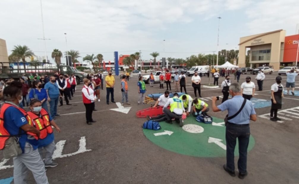 Miles participan en los estados en segundo Simulacro Nacional 2021
