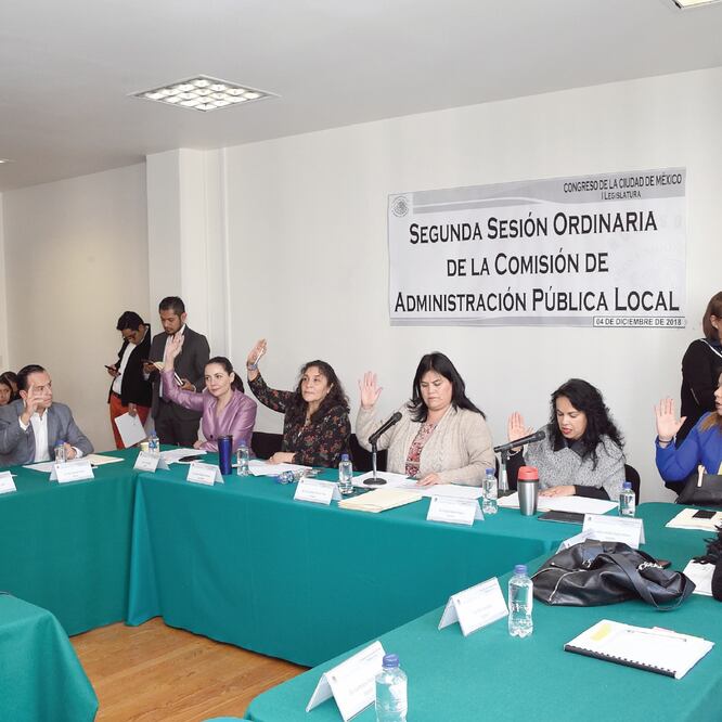 Fast track. El dictamen de ley podría ser discutido en la Comisión de Administración Pública local este martes. Foto: ARCHIVO EL UNIVERSAL