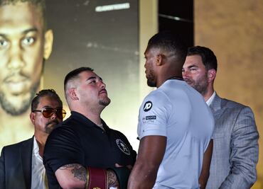 Comienza la revancha de Andy Ruiz y Anthony Joshua