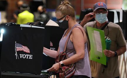 Más de 50 millones de estadounidenses ya votaron para las presidenciales