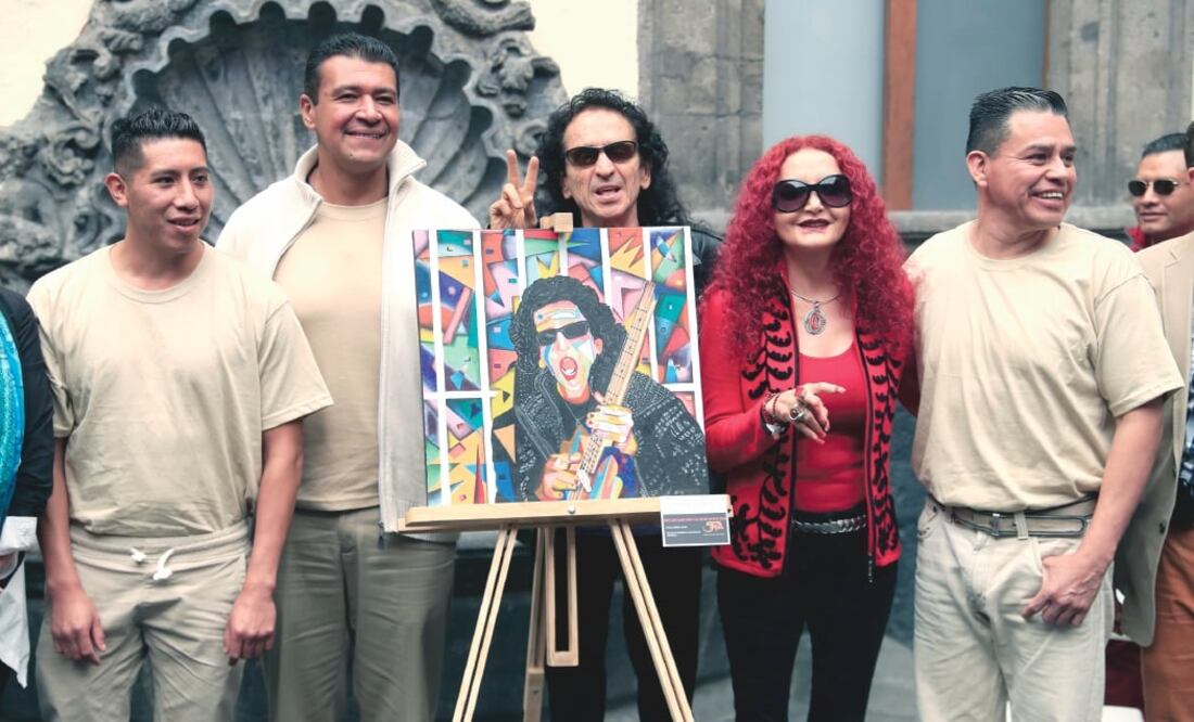 Con motivo de su 50 aniversario, El Tri realizó un concurso entre internos de los centros penitenciarios de la Ciudad. (IRVIN OLIVARES. EL UNIVERSAL)