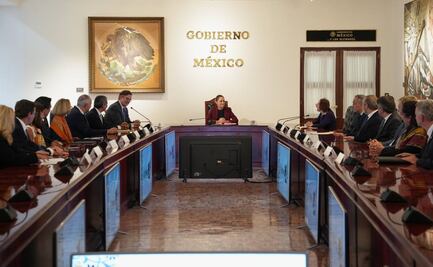 Sheinbaum se reúne con Susan Segal, presidenta de Americas Society Council of the Americas; recibe a empresarios 