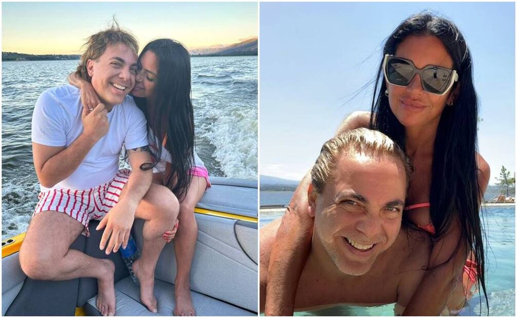 Cristian Castro presume momentos de amor con su novia, la argentina Mariela Sánchez.