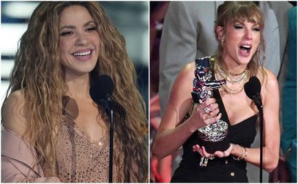 Captan a Taylor Swift bailando y coreando canciones de Shakira en los MTV Video Music Awards 2023