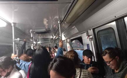 Anuncian avance lento de trenes del Metro por apagón en la CDMX     
