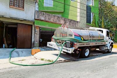 Corte del Cutzamala afecta a Tlalpan