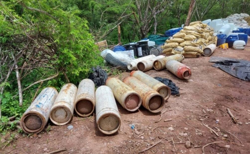 Localizan laboratorio clandestino para procesar drogas en Sinaloa; es el tercero en el mes