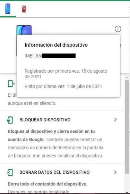 Recupera el código IMEI de tu teléfono robado para bloquearlo