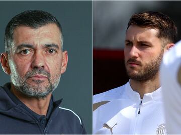 Santiago Gimenez recibe mensaje de apoyo de su entrenador ante su mal momento en Italia; "Mantengo la confianza en él"