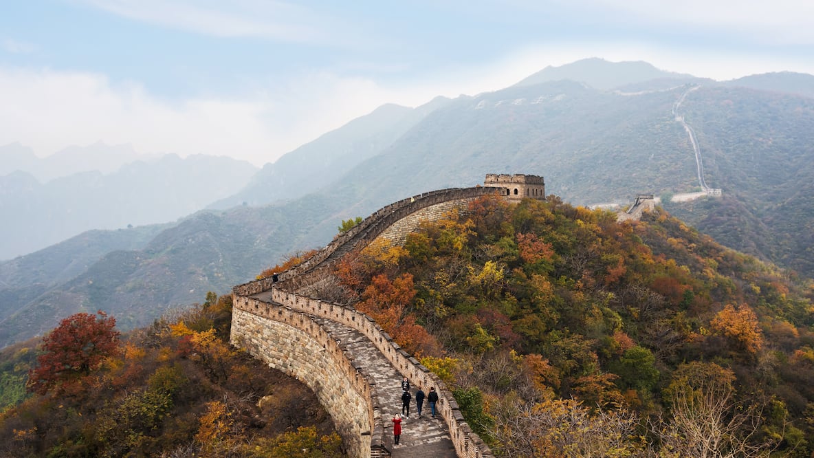 Turistas se quejan de grafitis en la Gran Muralla China. (Foto: Istock)