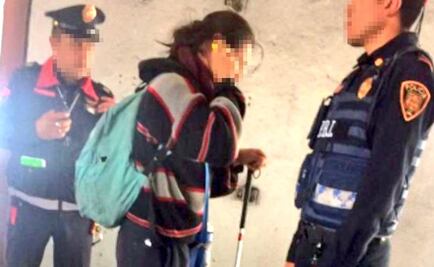 Vagonero le arranca un pedazo de dedo a abuelita en estación San Antonio Abad