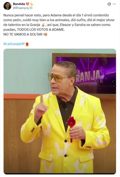 Memes de la segunda noche de traición en La Granja VIP. Foto: X