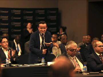 Mikel Arriola fue electo de manera unánime como nuevo representante de Norteamérica ante el Consejo de CONCACAF; Gianni Infantino estuvo presente