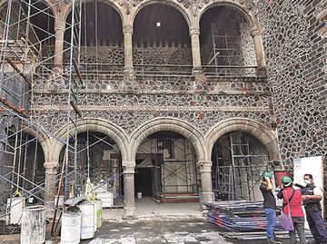 Palacio de Cortés, lenta restauración y sin recursos para proyecto del museo