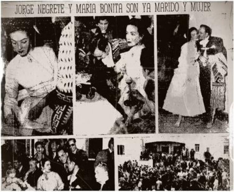Jorge Negrete y María Félix, enemigos 10 años, maridos 14 meses