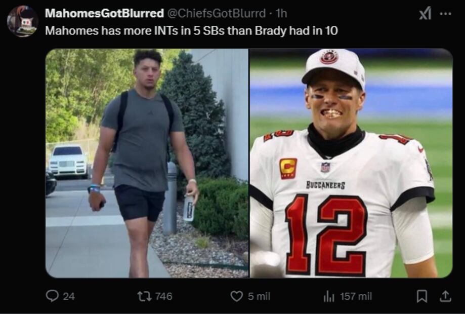 Los MEJORES MEMES de la paliza de Eagles a Chiefs en el Super Bowl LIX