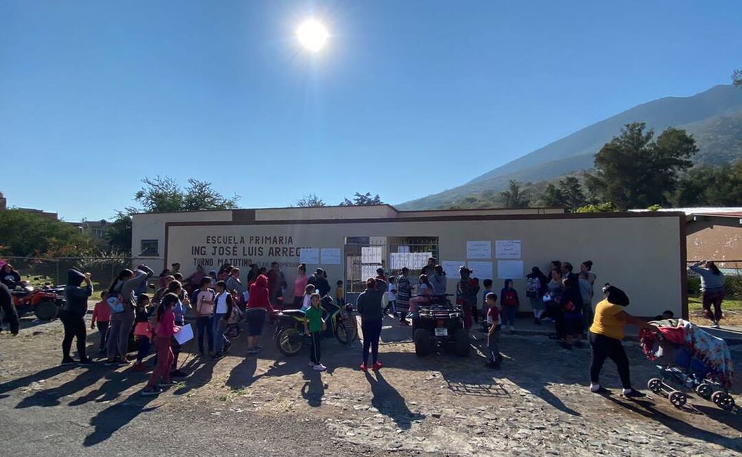Paro de actividades en 15 escuelas. Foto: Especial