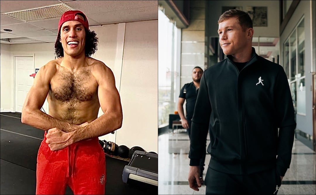 Canelo Álvarez recibió una “amenaza” de David Benavidez: “Tengo lo necesario para ganarle” / FOTO: @Guruscience y @Canelo