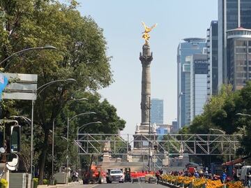 ¿Qué es el Show Run de Checo Pérez que tiene cerrado Paseo de la Reforma?