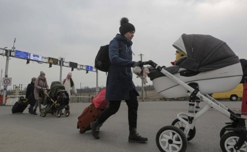 Ucrania enfrenta la mayor crisis de refugiados en Europa desde la II Guerra Mundial 