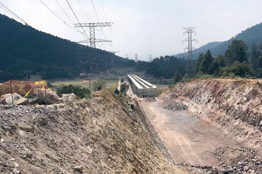 El paraje se encuentra detrás del Instituto Nacional de Investigaciones Nucleares (ININ) a la altura del kilómetro 32 de la carretera México-Toluca. (CLAUDIA GONZÁLEZ. EL UNIVERSAL)