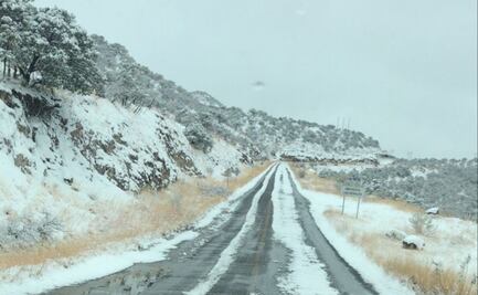 Municipios de Chihuahua alcanzan hasta los 21 grados bajo cero; cierran 35 tramos carreteros por congelación