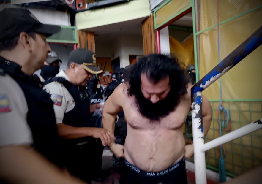 Guillermo Lasso, presidente de Ecuador, informó que alias Fito fue trasladado "a la cárcel de La Roca por la seguridad de los ciudadanos y de los detenidos. El Ecuador va a recuperar la paz y la seguridad". Foto: Twitter de Guillermo Lasso