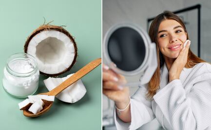Mascarilla infalible de bicarbonato y aceite de coco para las arrugas