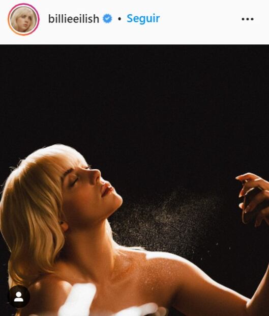 Billie Eilish anuncia el lanzamiento de su perfume “Eilish”