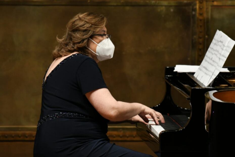 El primer concierto en Bellas Artes fue sólo virtual