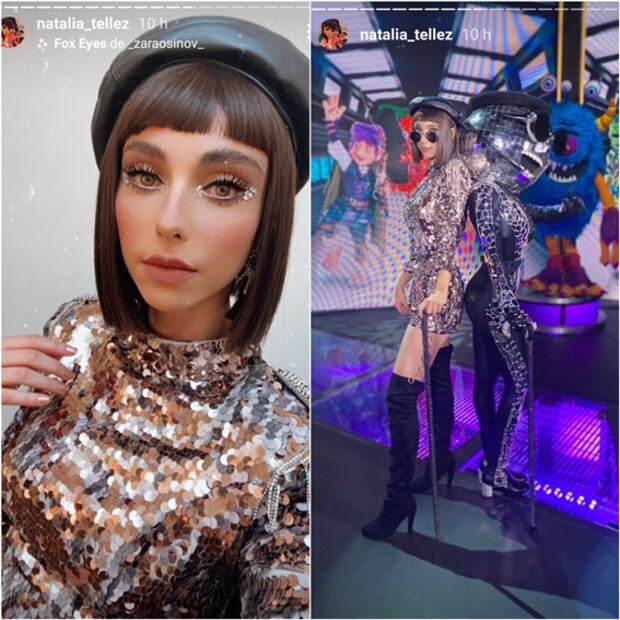 El look de impacto de Natalia Téllez en la final de ¿Quién es la máscara?