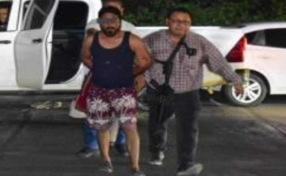 Detienen en Veracruz a presunto feminicida de Anaiza Vega y agresor de su hija (02/04/2025). Foto: Especial