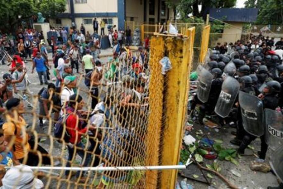 Choque en frontera deja un migrante muerto