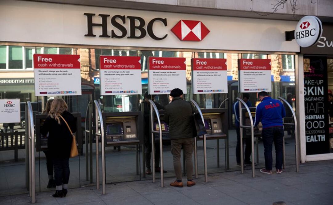 Al cierre de 2023, HSBC México reportó ganancias por 9 mil 542 millones de pesos, una disminución de 15.1% respecto del año previo. Foto: Archivo/AP