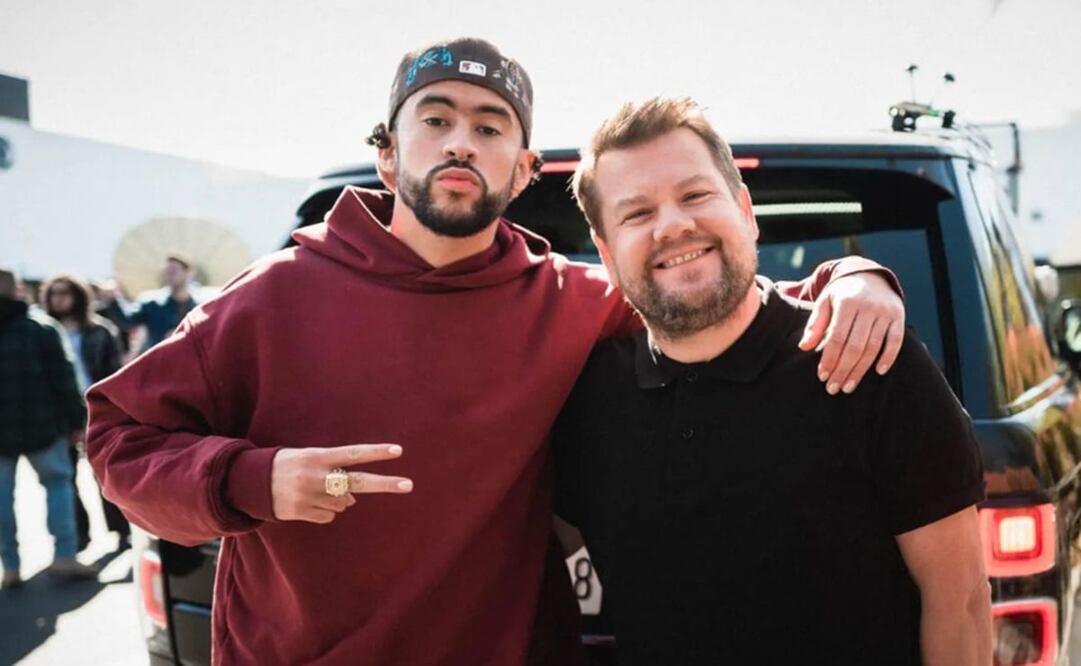 Benito estuvo como invitado en el famoso Carpool Karaoke del programa "The late late show"  Foto: Captura de pantalla
