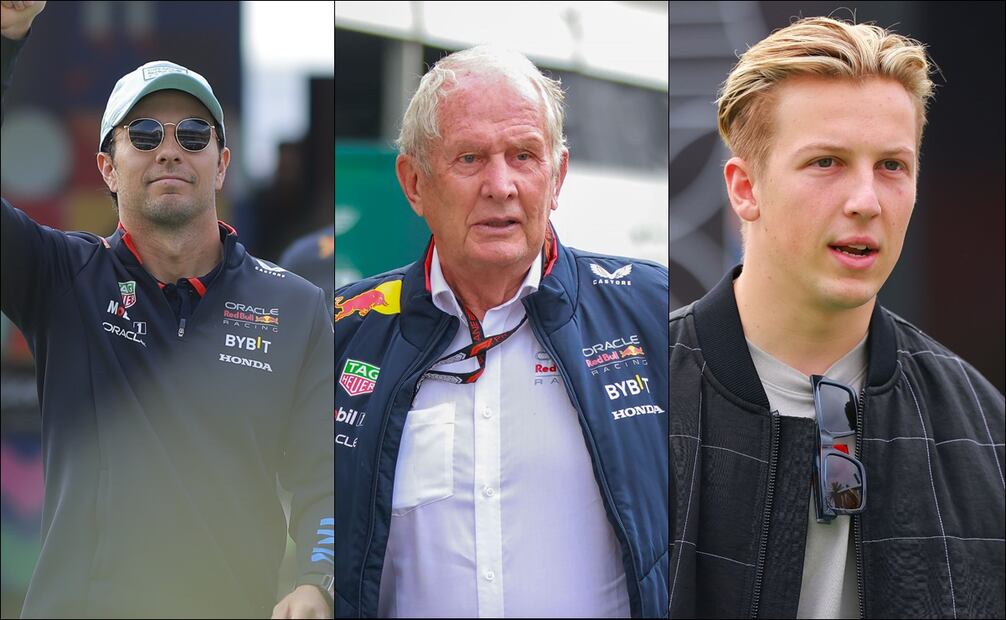 Checo Pérez fue reventado por Helmut Marko; lo comparó con Liam Lawson - Fotos: Imago7