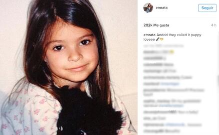 Emily Ratajkowski sorprende con tierna imagen