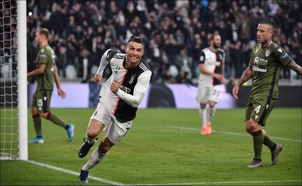 Cristiano Ronaldo anota su primer ‘hat-trick’ en Italia