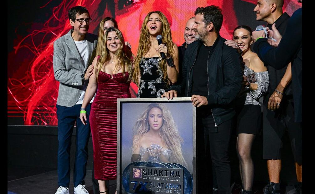 El nuevo disco de Shakira ya recibió siete discos de platino por los temas publicados como adelantos a partir de 2022. Foto: AFP
