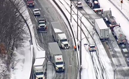 Tormenta invernal amenaza costa este de EU, en pleno regreso de vacaciones